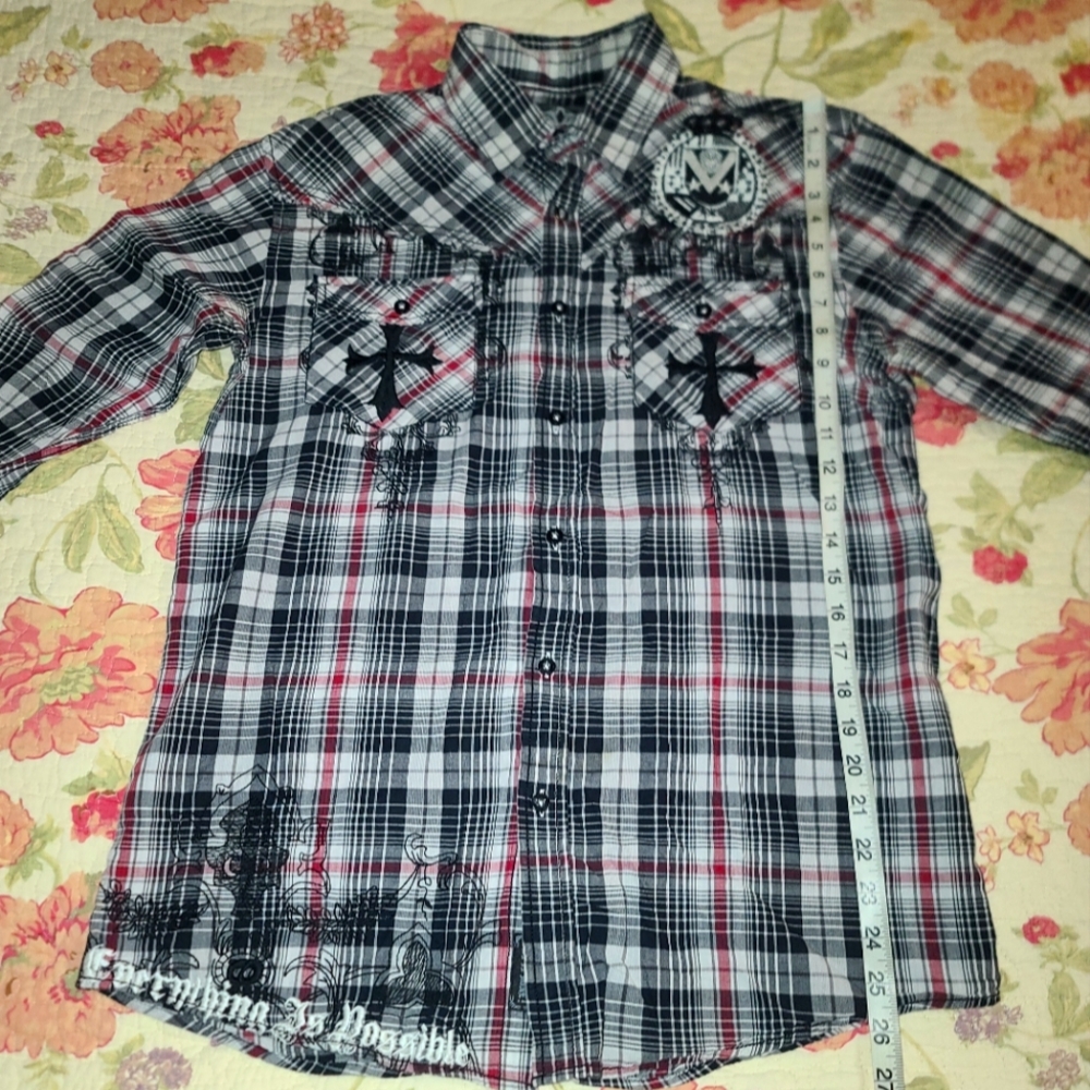 Roar Y2k button-up shirt